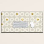 expectant iteration strength in tranquility Desk Mat Gallery Image 1