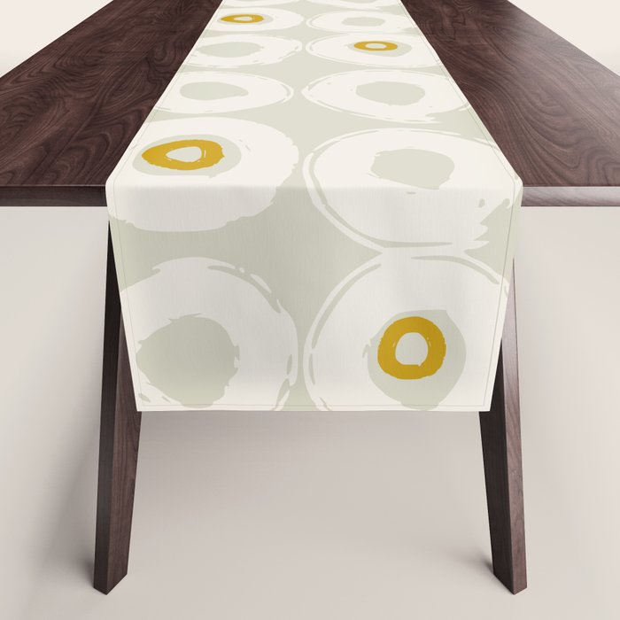 expectant iteration strength in tranquility Table Runner Gallery Image 1