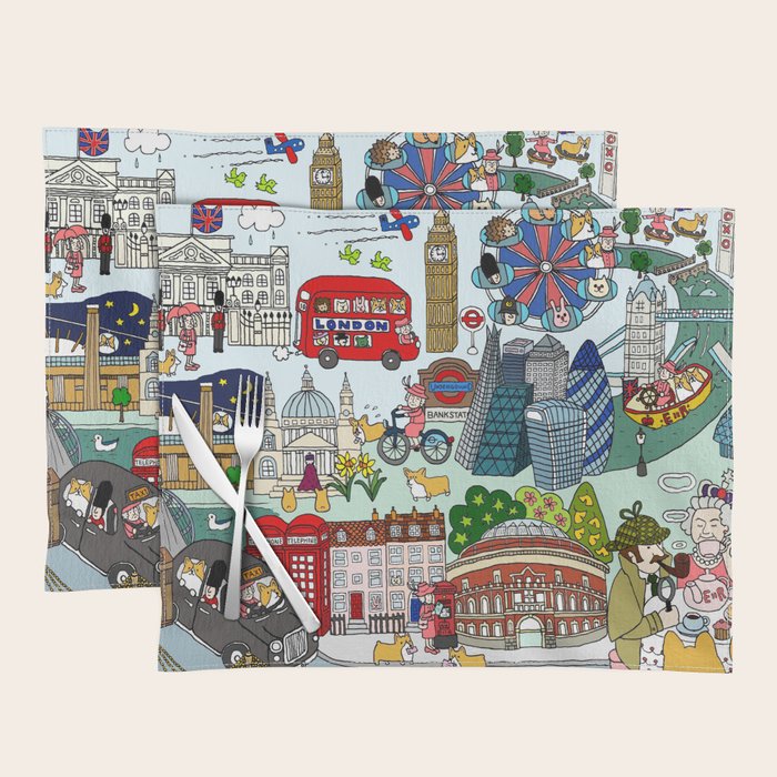 The Queen's London Day Out Placemat Gallery Image 1