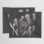Jellyfish diver Placemat Gallery Image 1