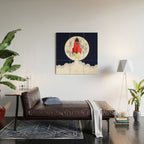 Rocket lift off Wood Wall Art Gallery Image 2