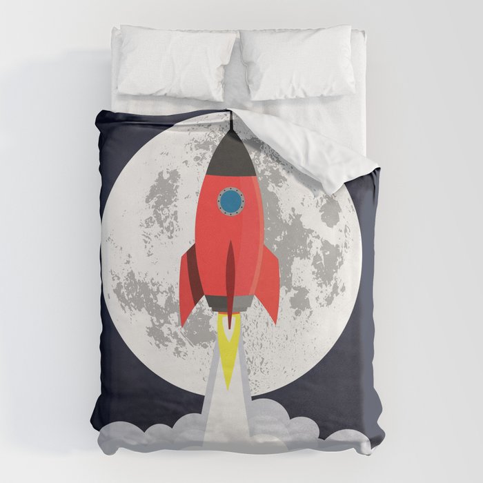 Rocket lift off Duvet Cover Gallery Image 6