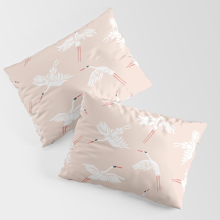 Crane Dance Pillow Sham Gallery Image 3