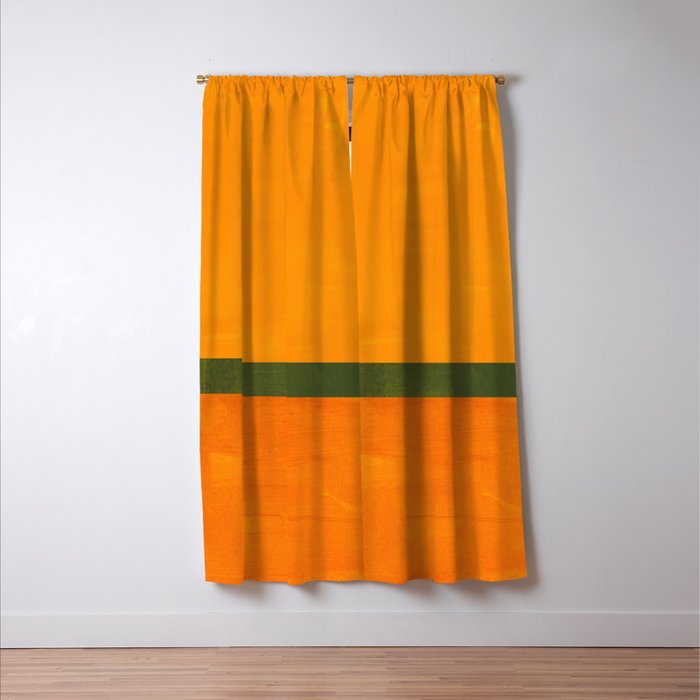 Golden Olive  Window Curtain Gallery Image 3
