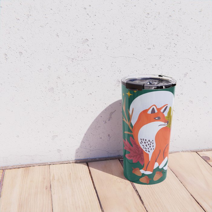 Red Fox - Crepuscular Critters Travel Mug Gallery Image 4
