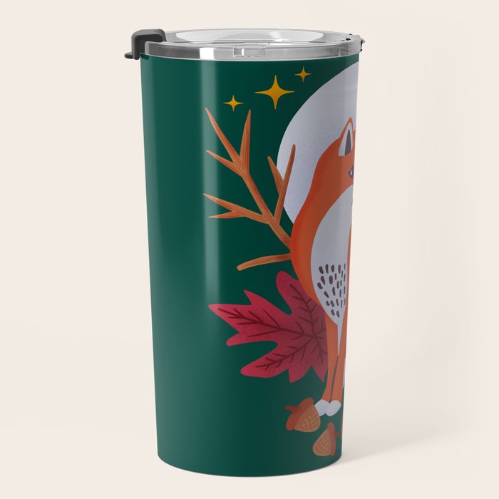 Red Fox - Crepuscular Critters Travel Mug Gallery Image 3