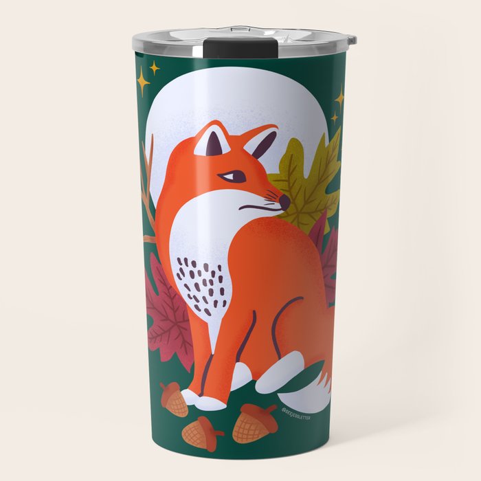 Red Fox - Crepuscular Critters Travel Mug Gallery Image 1