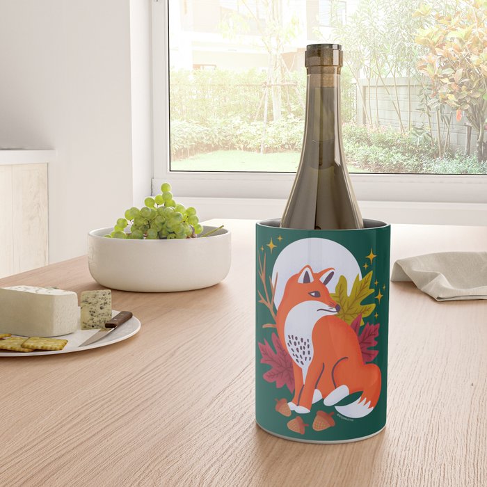 Red Fox - Crepuscular Critters Wine Chiller Gallery Image 4