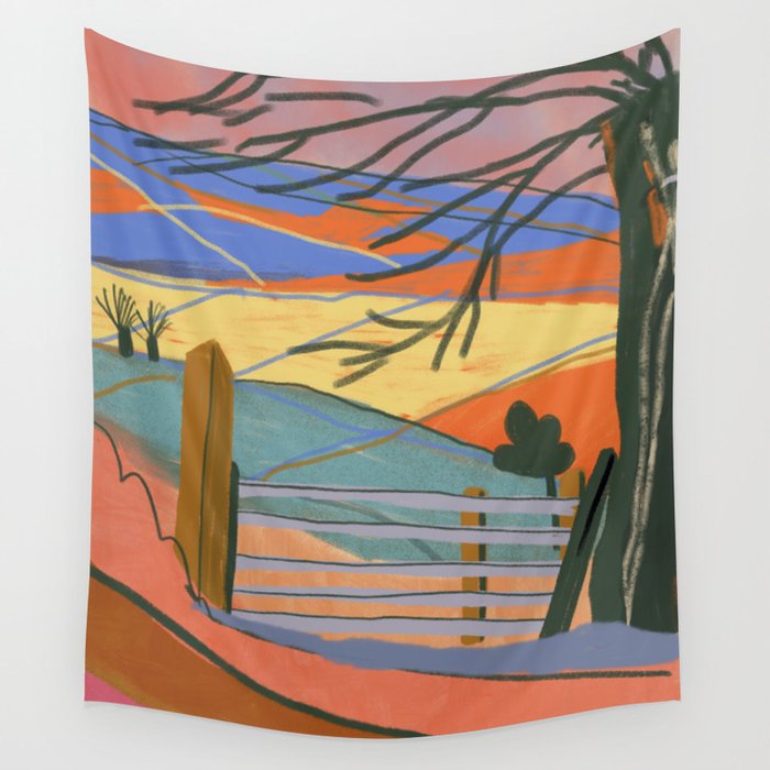 Cumbria landscape Wall Tapestry Gallery Image 1