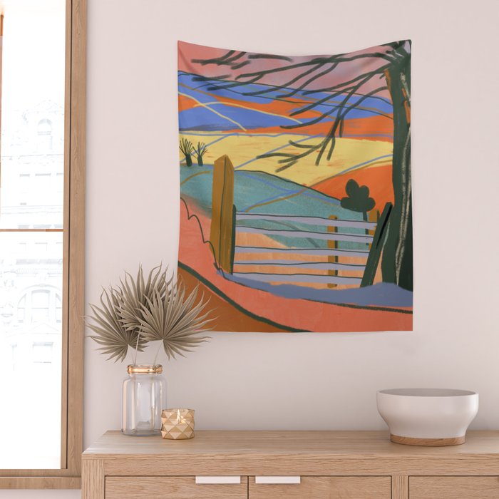 Cumbria landscape Wall Tapestry Gallery Image 2