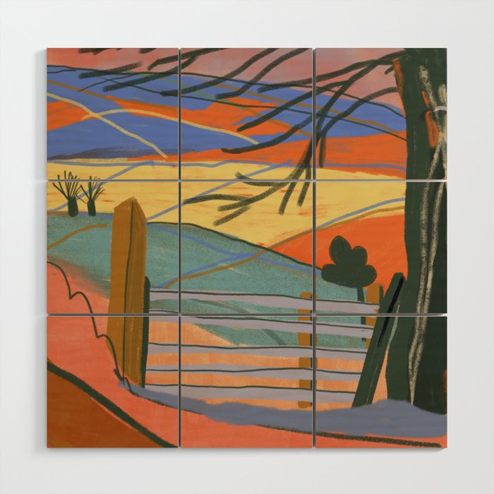 Cumbria landscape Wood Wall Art Gallery Image 1