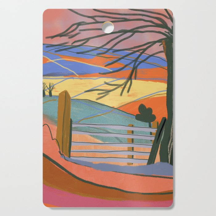 Cumbria landscape Cutting Board Gallery Image 1