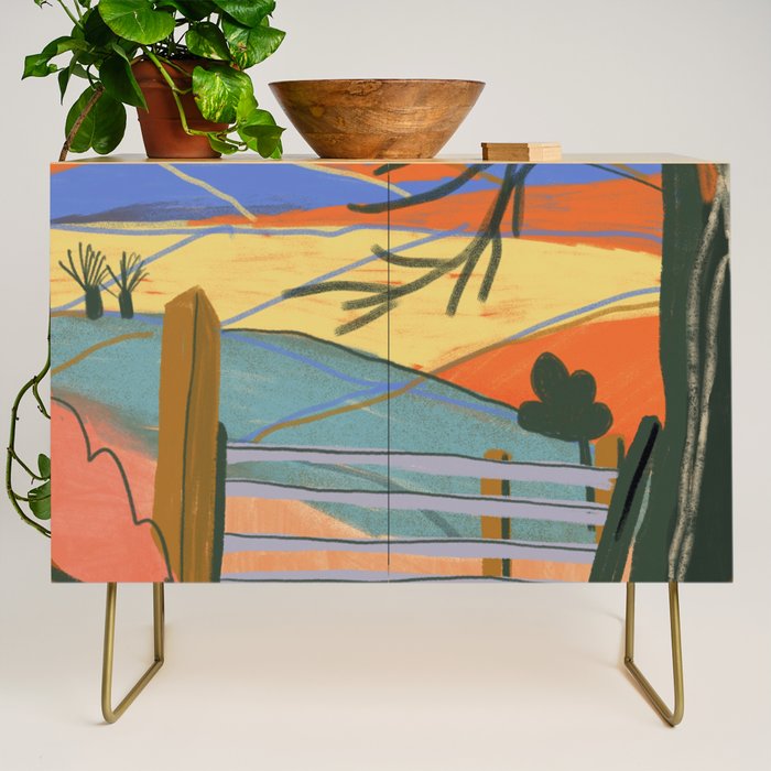 Cumbria landscape Credenza Gallery Image 1
