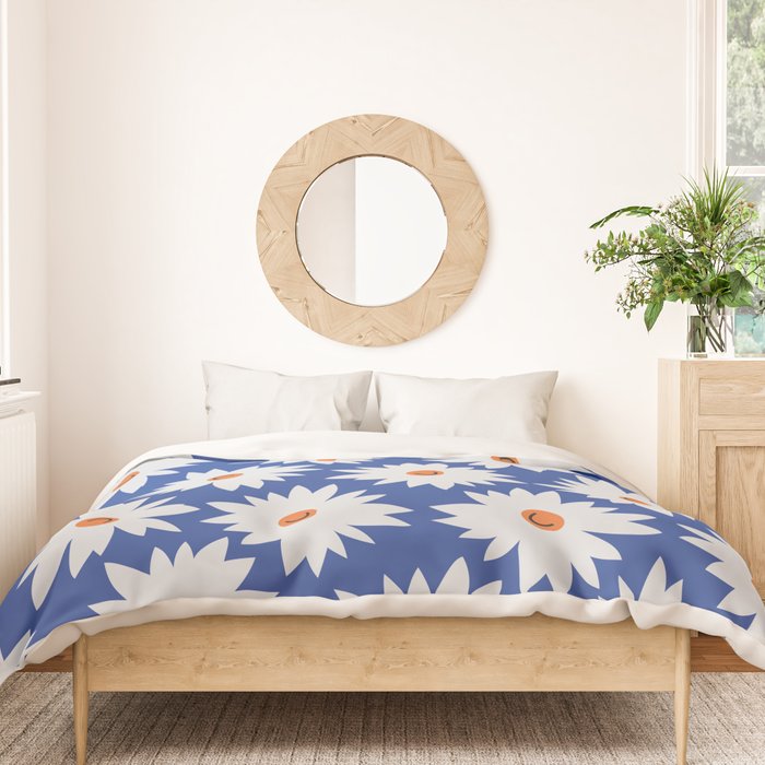 Flowers Make Me Smile Duvet Cover Gallery Image 3