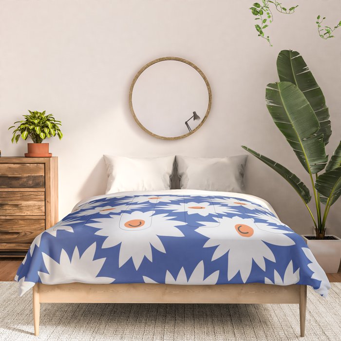 Flowers Make Me Smile Comforter Gallery Image 3