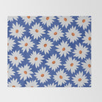 Flowers Make Me Smile Throw Blanket Gallery Image 2