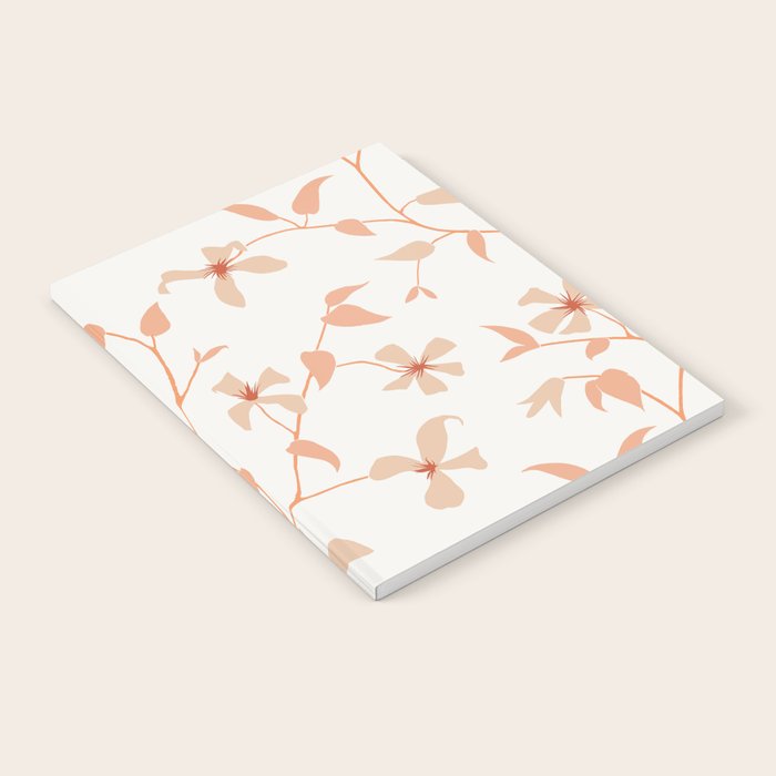 Floral Clematis Vine Notebook Gallery Image 2