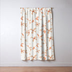 Floral Clematis Vine Window Curtain Gallery Image 3