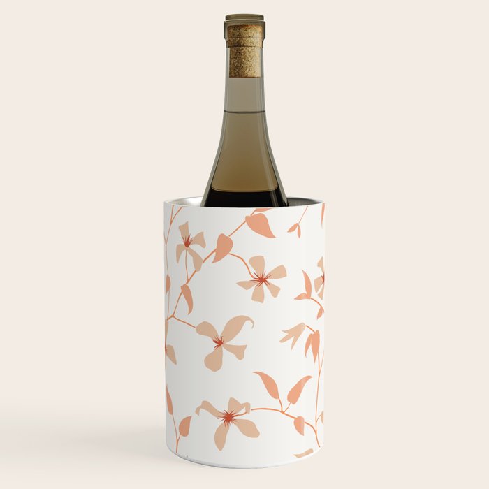 Floral Clematis Vine Wine Chiller Gallery Image 3
