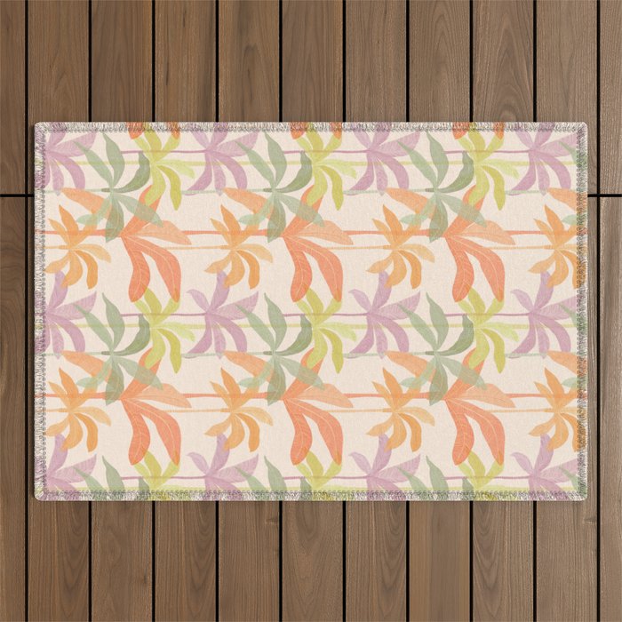 Palm Grove Repeat Pattern Outdoor Rug Gallery Image 1