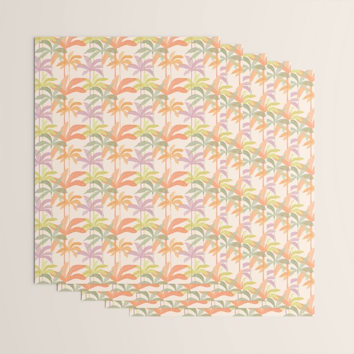 Palm Grove Repeat Pattern Wrapping Paper Gallery Image 3
