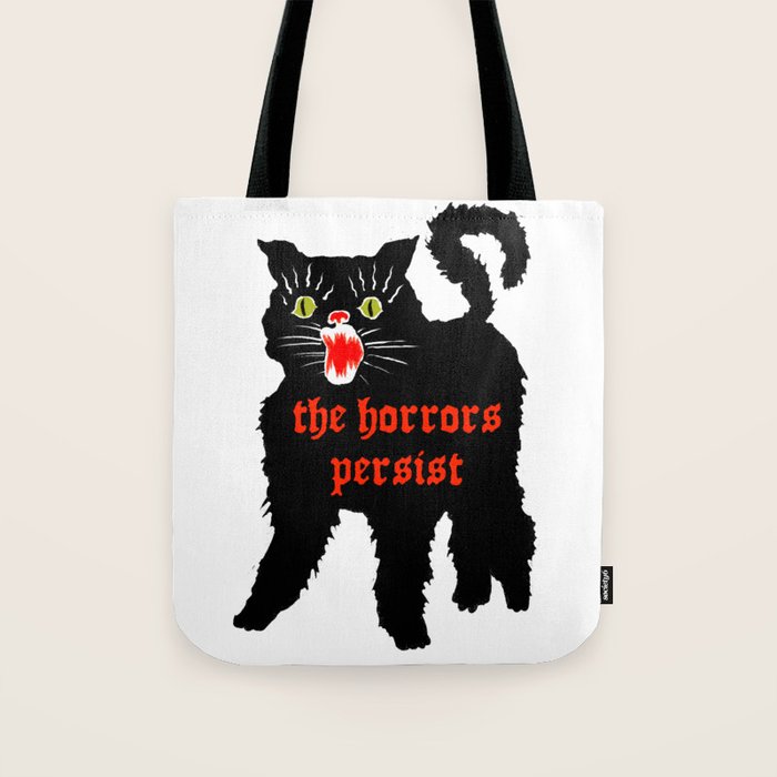 Horror Kitty Tote Bag Gallery Image 1