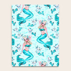 Pinup Mermaid with Merkittens Notebook Gallery Image 4
