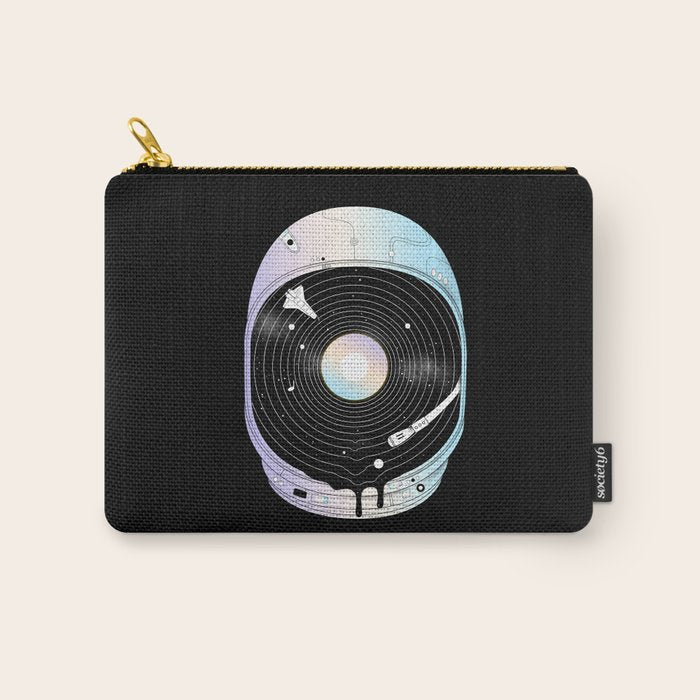 In the Presence of a Deafening Silence Carry All Pouch Gallery Image 1