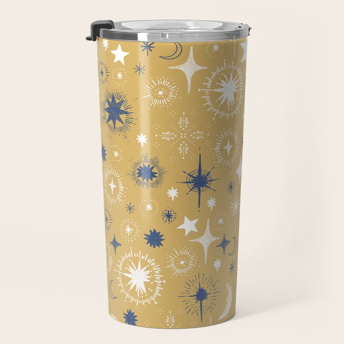 Illuminated star sky A Travel Mug Gallery Image 3