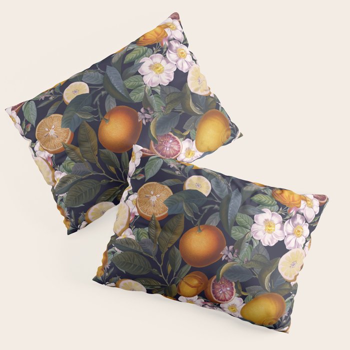 Juicy Lemons - Night Pillow Sham Gallery Image 3
