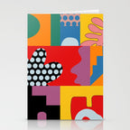 bold collage Stationery Card Gallery Image 2
