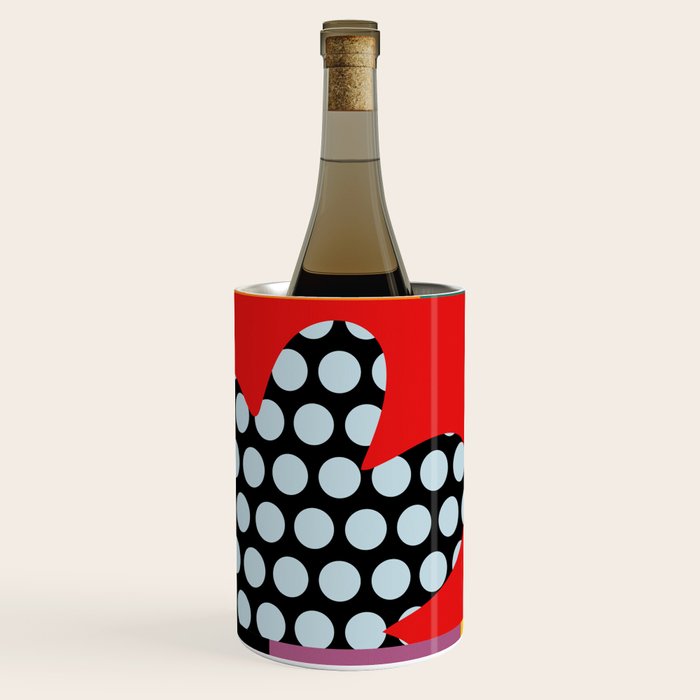 bold collage Wine Chiller Gallery Image 2
