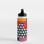 bold collage Water Bottle Gallery Image 3