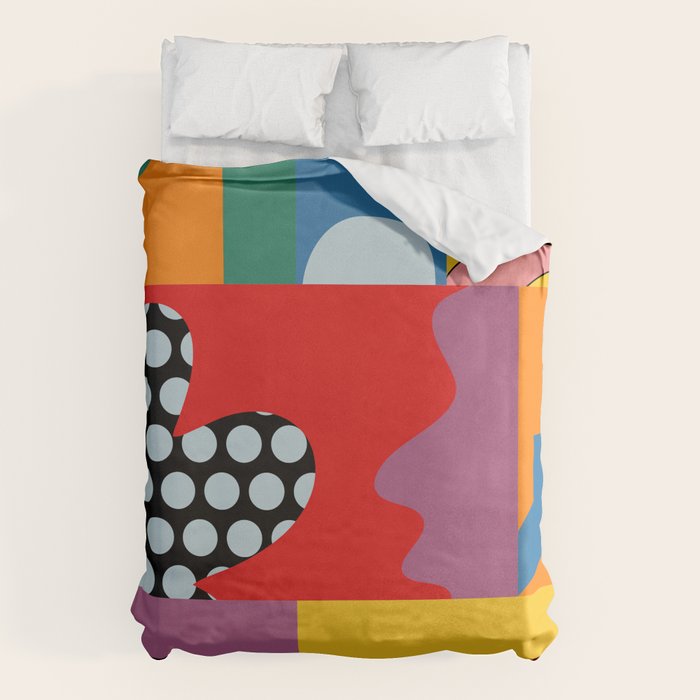 bold collage Duvet Cover Gallery Image 6