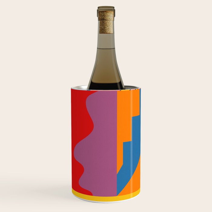 bold collage Wine Chiller Gallery Image 3