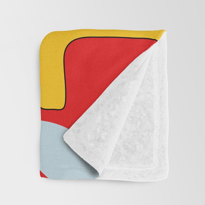 bold collage Throw Blanket Gallery Image 3