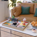 bold collage Serving Tray Gallery Image 2