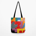 bold collage Tote Bag Gallery Image 2