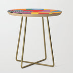 bold collage Side Table Gallery Image 1
