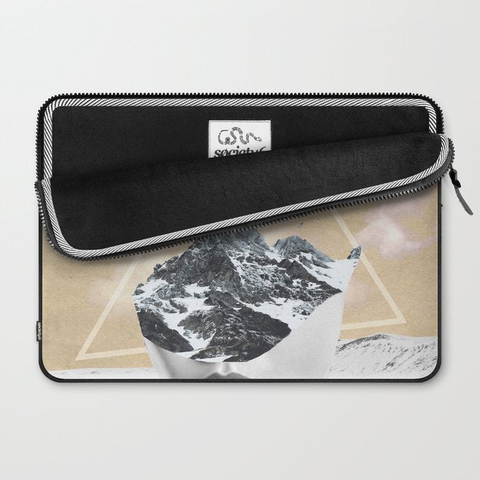 collage art / Wild Nature Laptop Sleeve Gallery Image 2