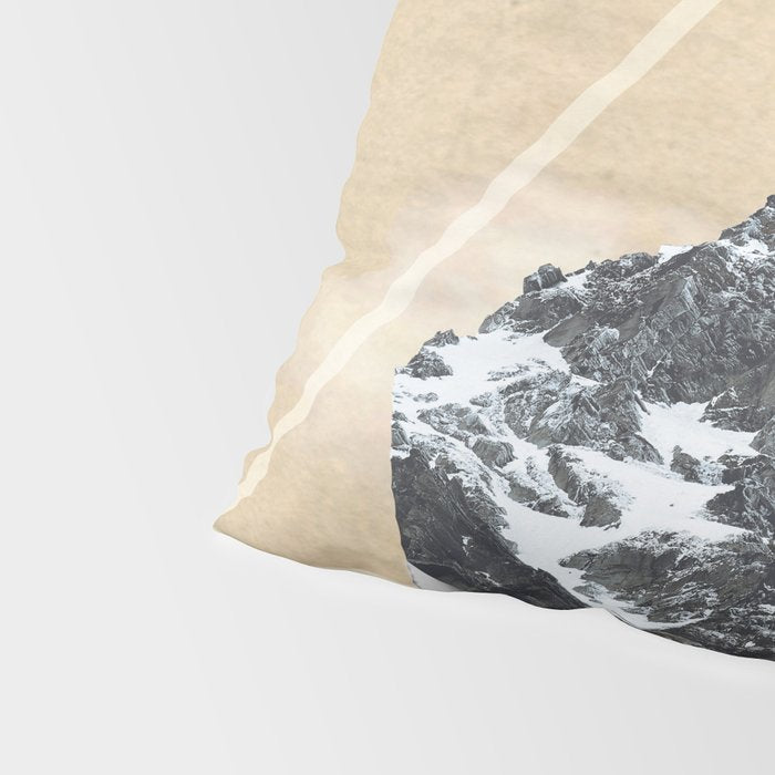 collage art / Wild Nature Pillow Sham Gallery Image 4