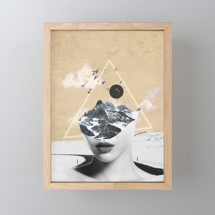 collage art / Wild Nature Mini Art Print Gallery Image 1