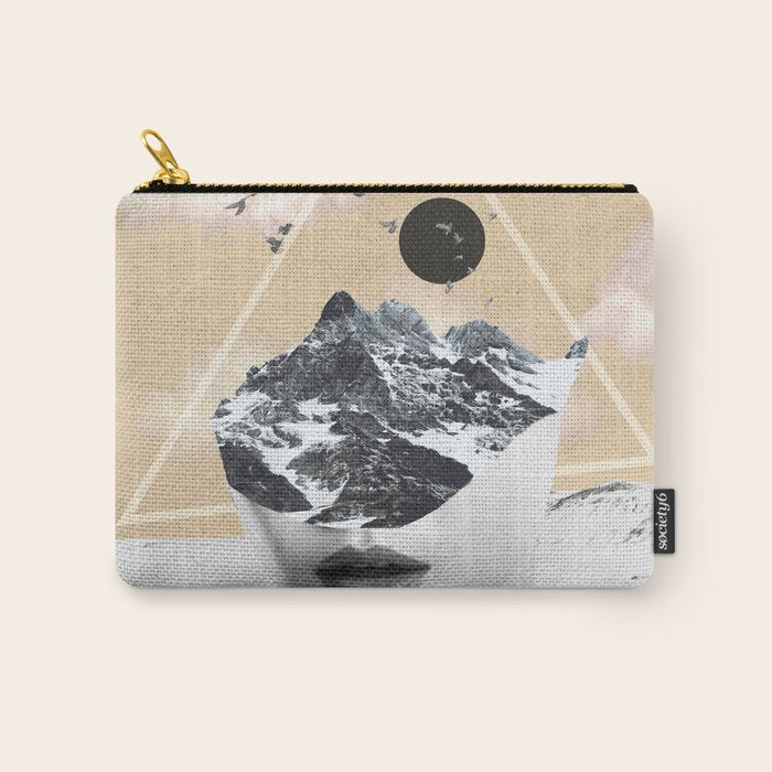 collage art / Wild Nature Carry All Pouch Gallery Image 1