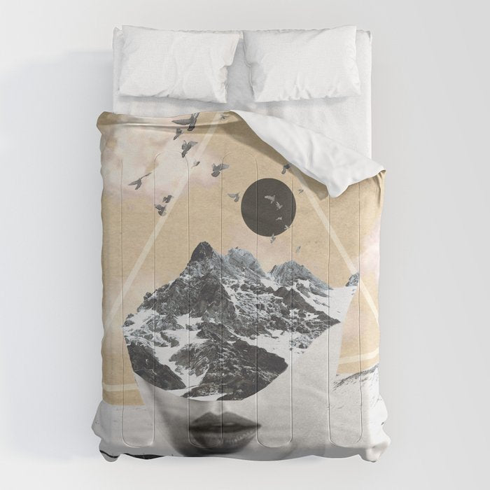 collage art / Wild Nature Comforter Gallery Image 6