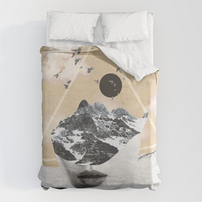 collage art / Wild Nature Duvet Cover Gallery Image 6