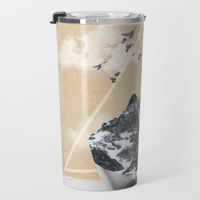collage art / Wild Nature Travel Mug Gallery Image 3