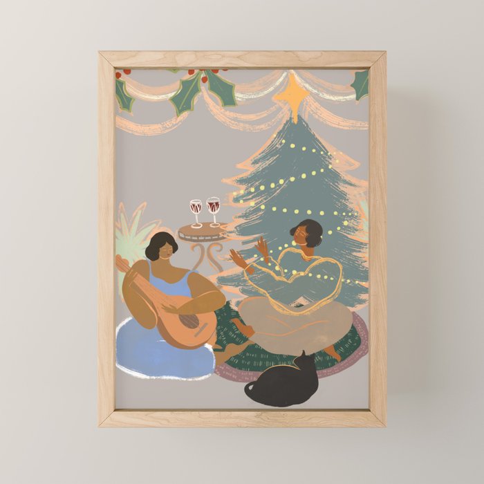 Happy Holidays Mini Art Print Gallery Image 1