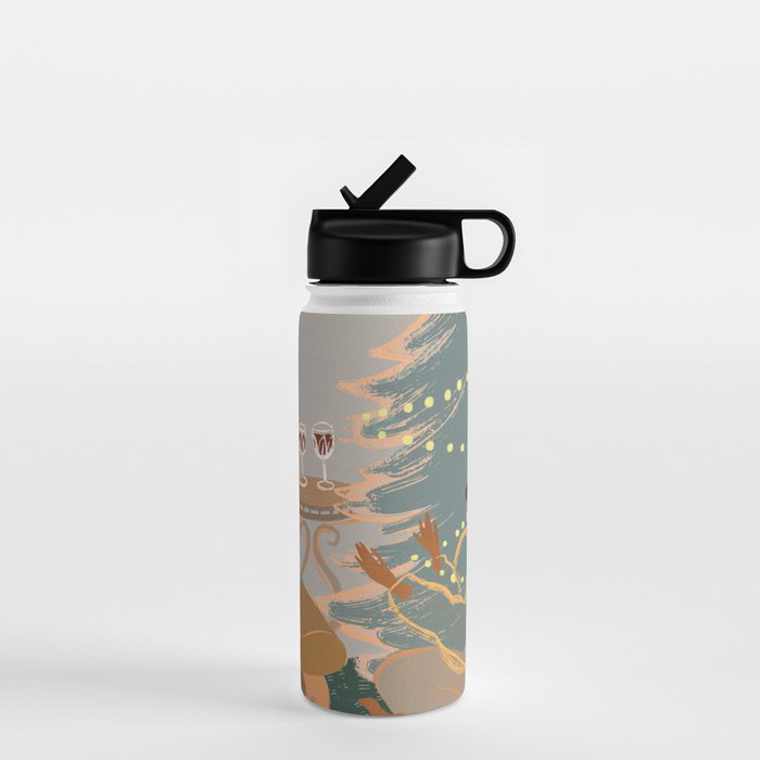 Happy Holidays Water Bottle Gallery Image 1