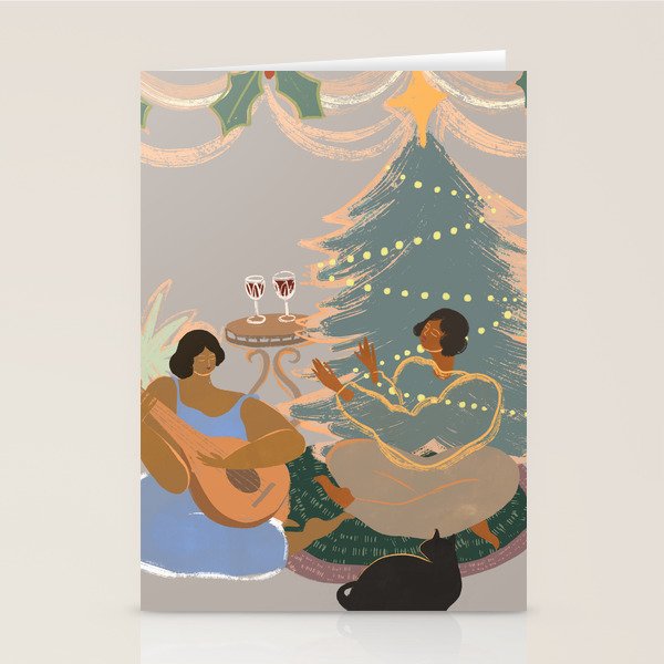 Happy Holidays Stationery Card Gallery Image 2