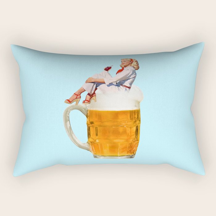 wish you were beer Rectangular Pillow Gallery Image 1